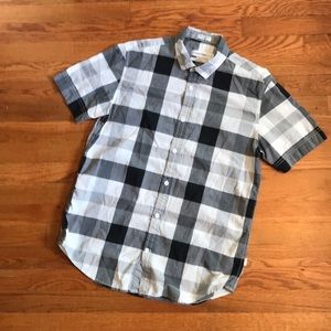 Calvin Klein classic fit shorts sleeve button down
